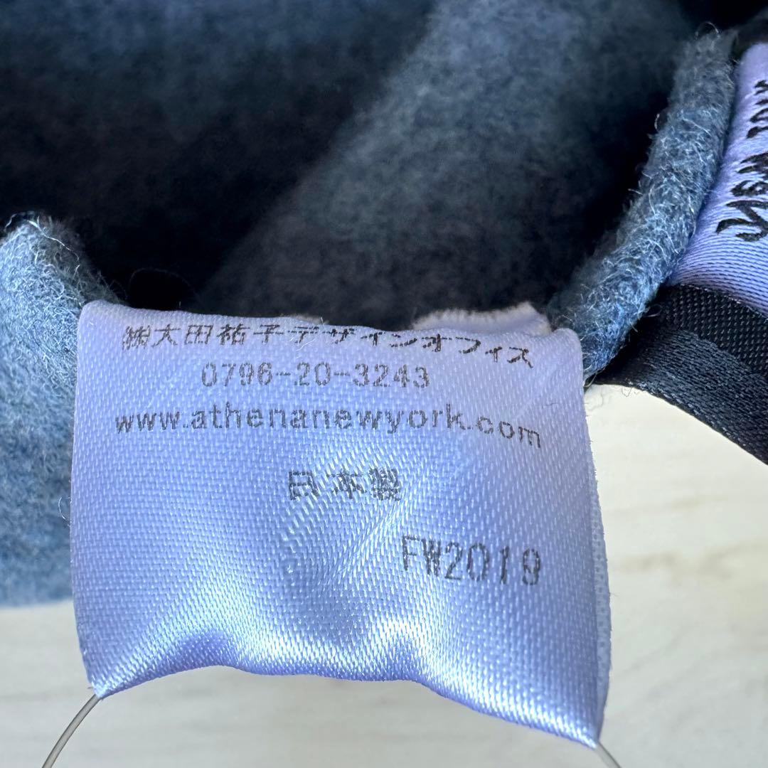 新品★アシーナニューヨーク　Amanda Beret　ベレー帽　ウール　フラワー