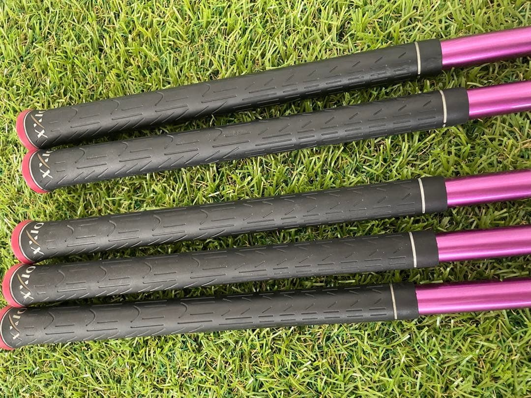 10代目ゼクシオ XXIO10 ボルドー レディースアイアンセット 5本　A