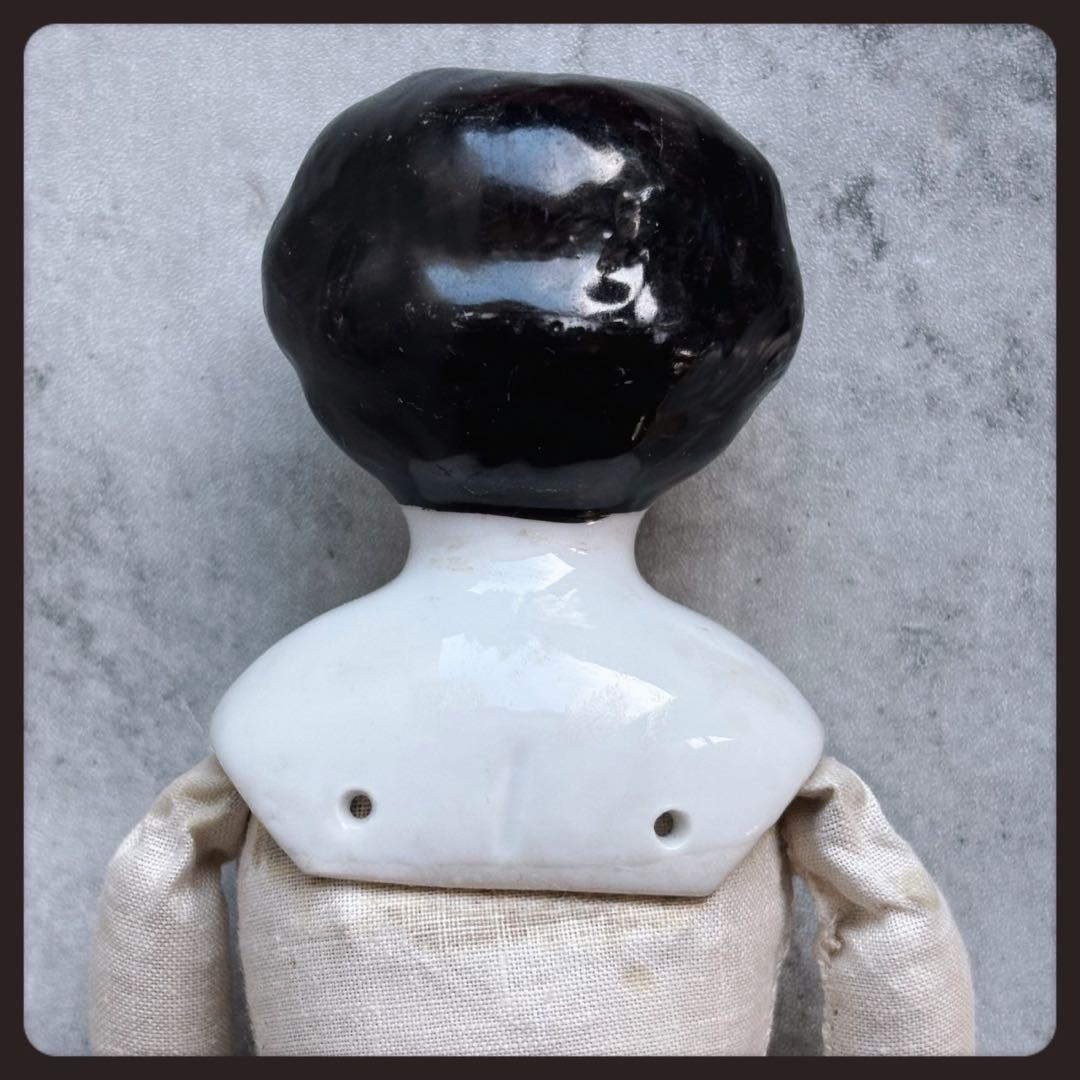 アンティーク チャイナヘッドドール　 クラシカルスタイル ビスクドール