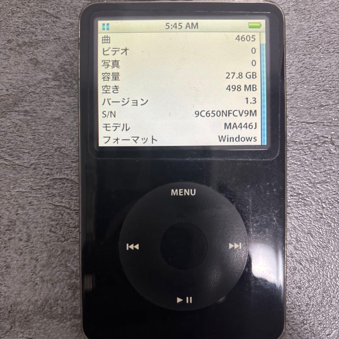 Apple iPod Classic 第5.5世代MA446J
