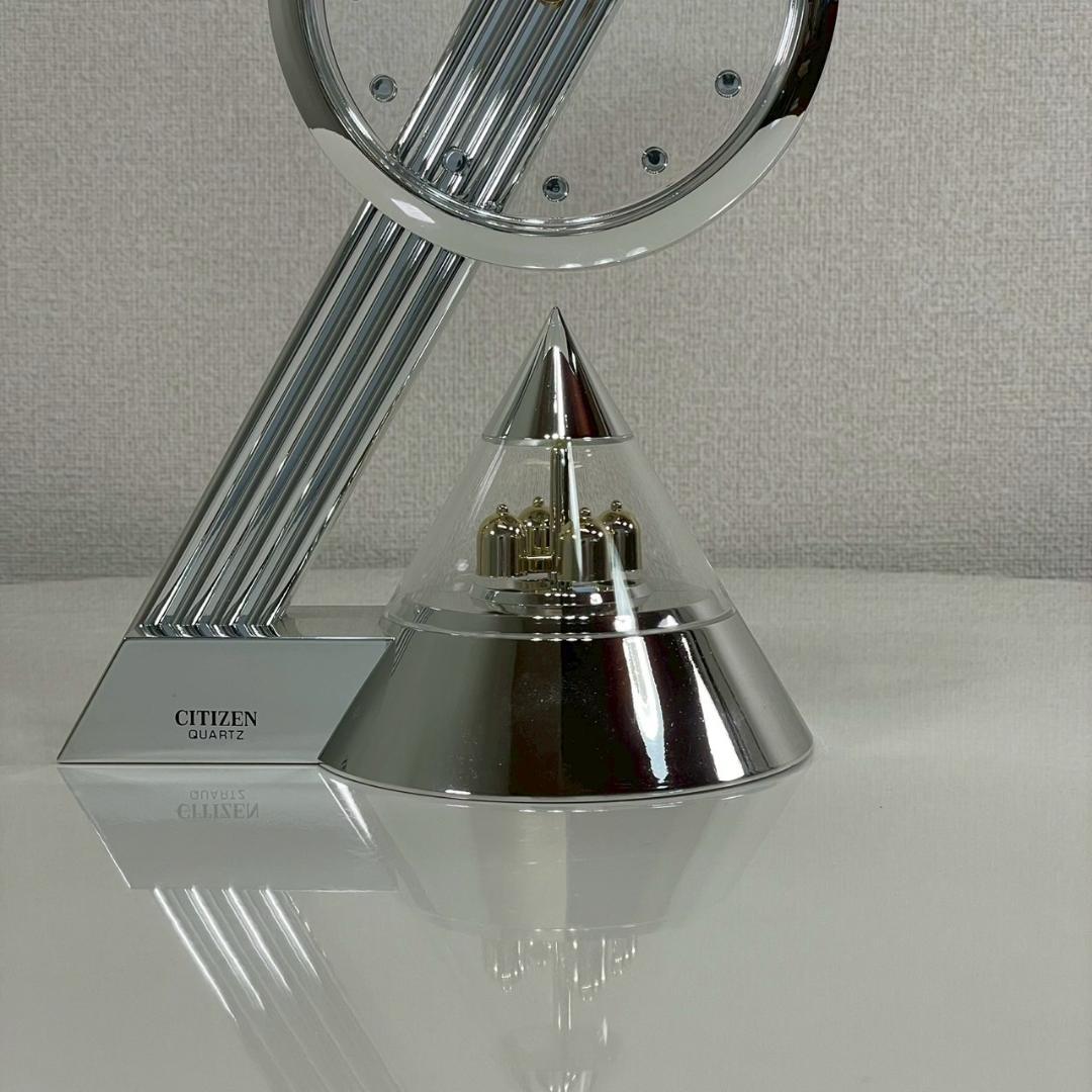 80's シチズン CITIZEN テーブルクロック 置き時計 アールデコ