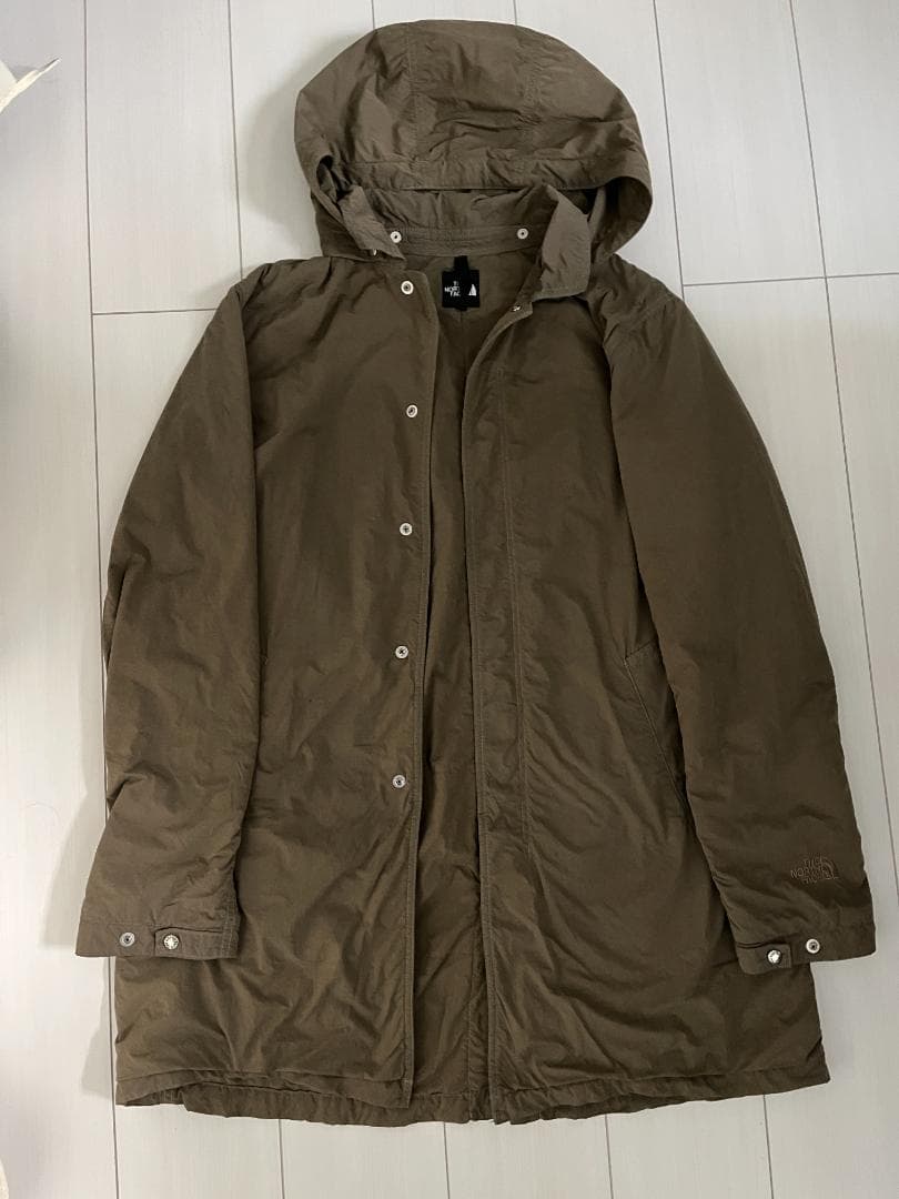 THE NORTH FACE　中綿　コート　カーキ　L