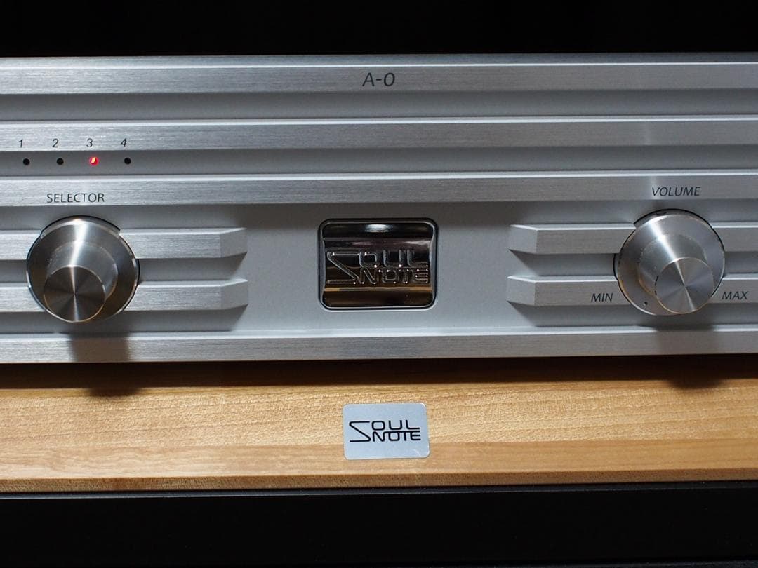 ★SOULNOTE インテグレーテッドアンプ A-0（シルバー）２3年製