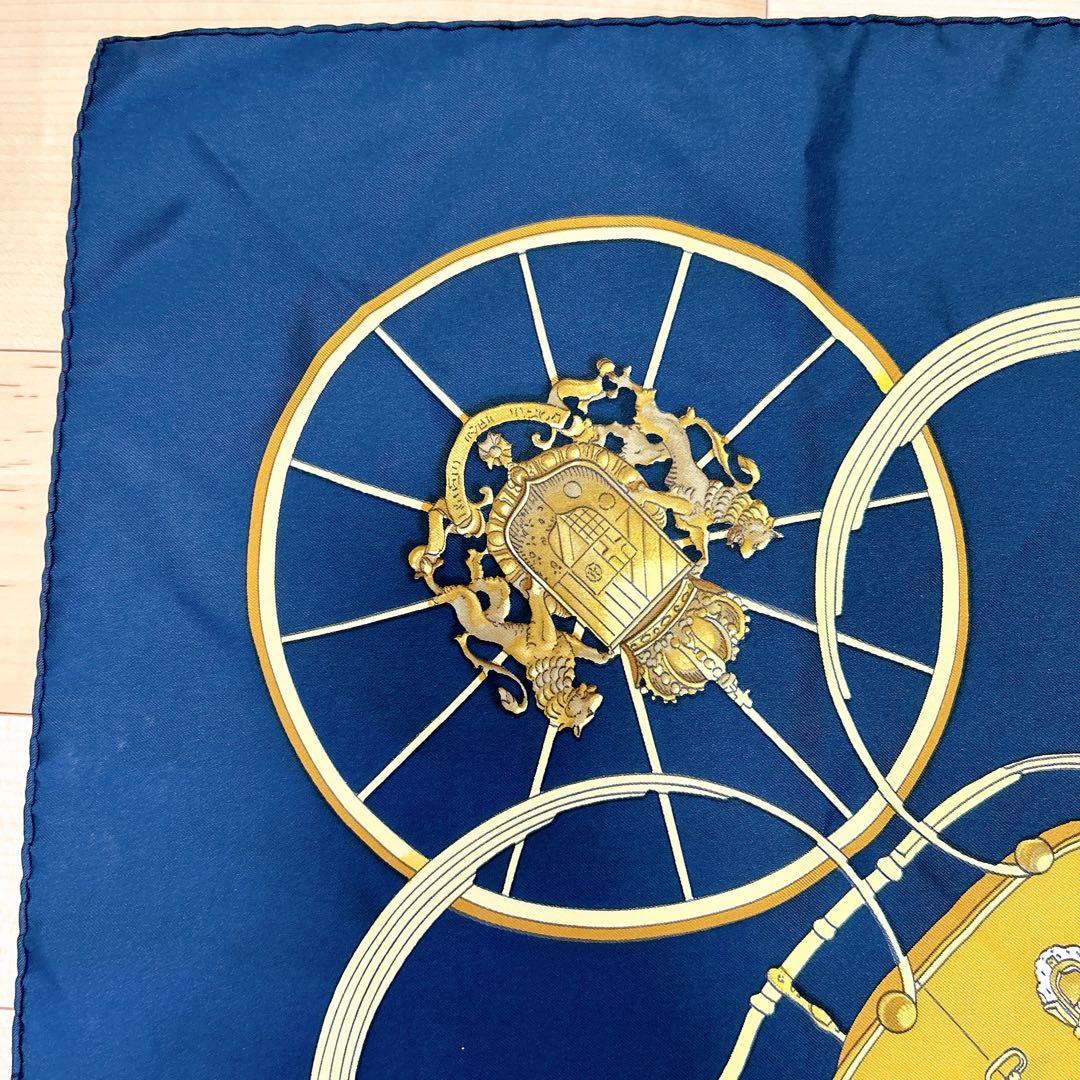 HERMÈS エルメス SPRINGS カレ90 スカーフ シルク