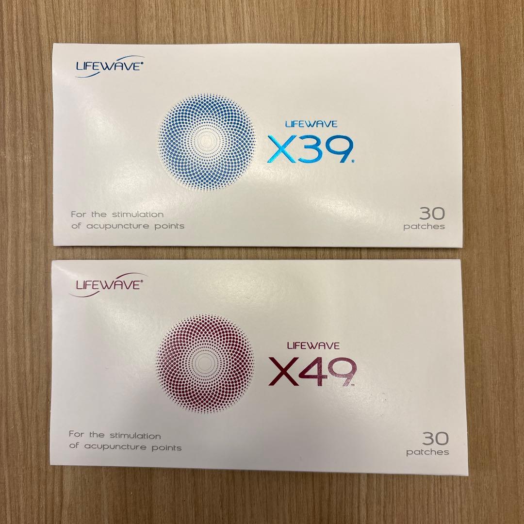 【ライフウェーブ】X39 X49 【イオン5枚おまけ付き】