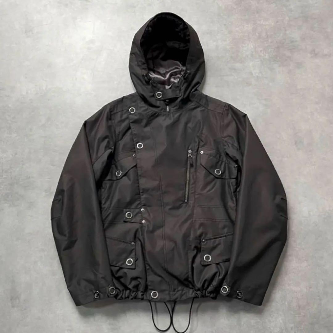 Burton black×l button dryride jacket