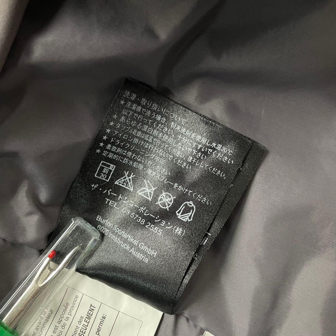 Burton black×l button dryride jacket