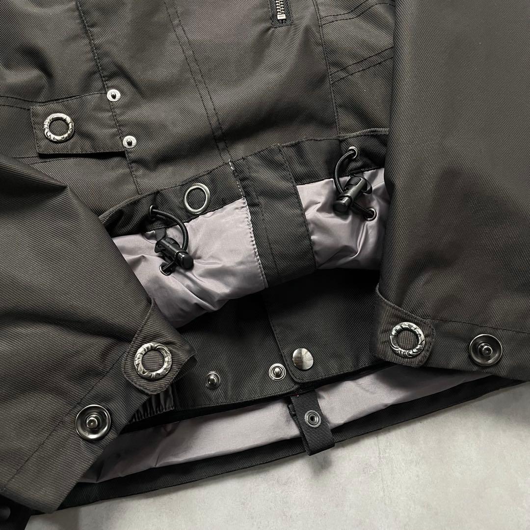 Burton black×l button dryride jacket