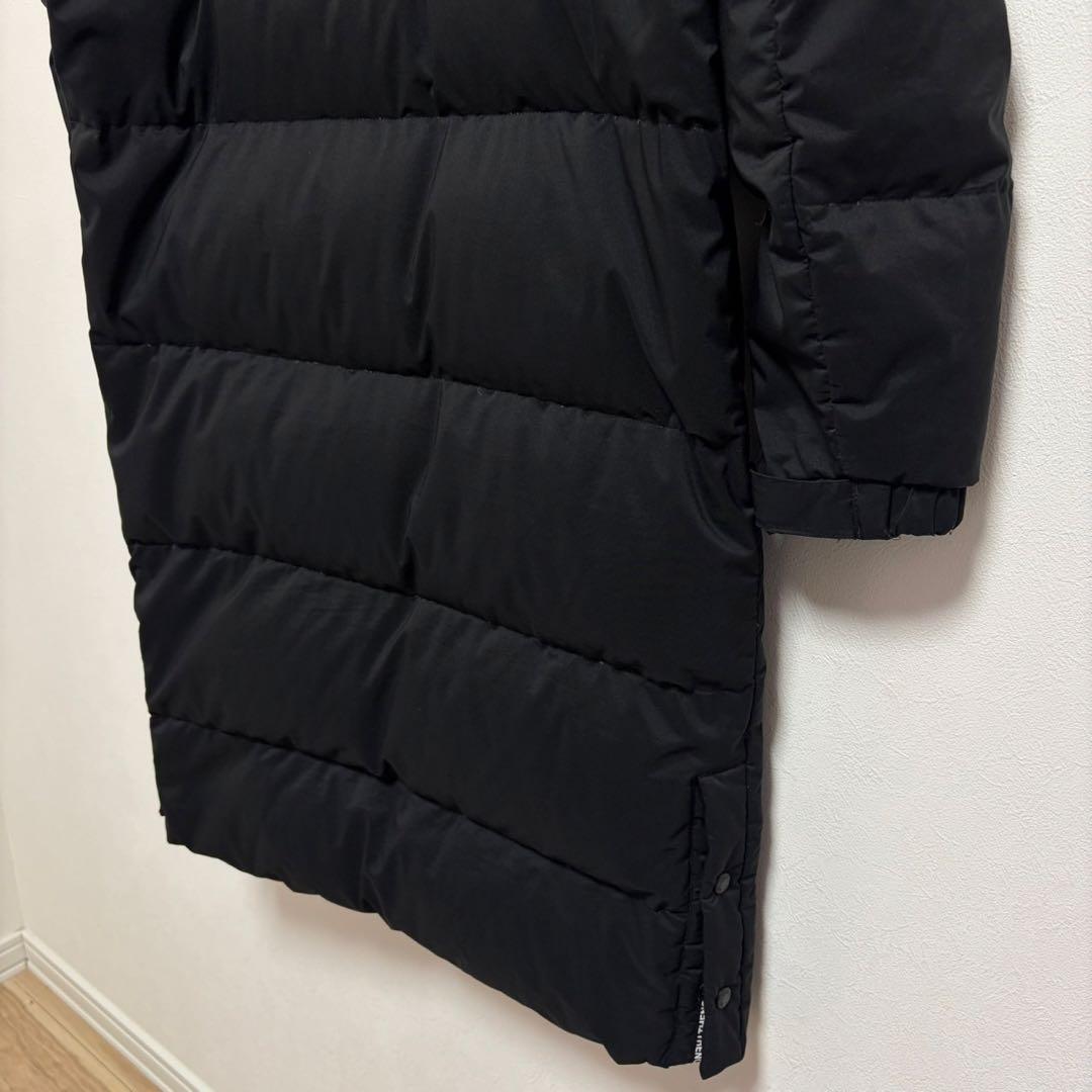 日本未入荷　海外限定　ノースフェイス　ロングダウンコート　DRYVENT 黒