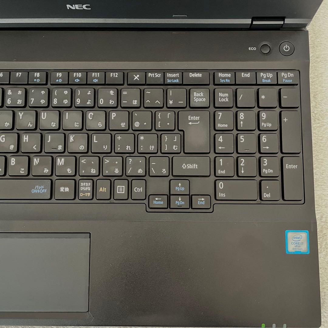 office設定済 NEC/i7第8世代/メモリ16GB/SSD256GB