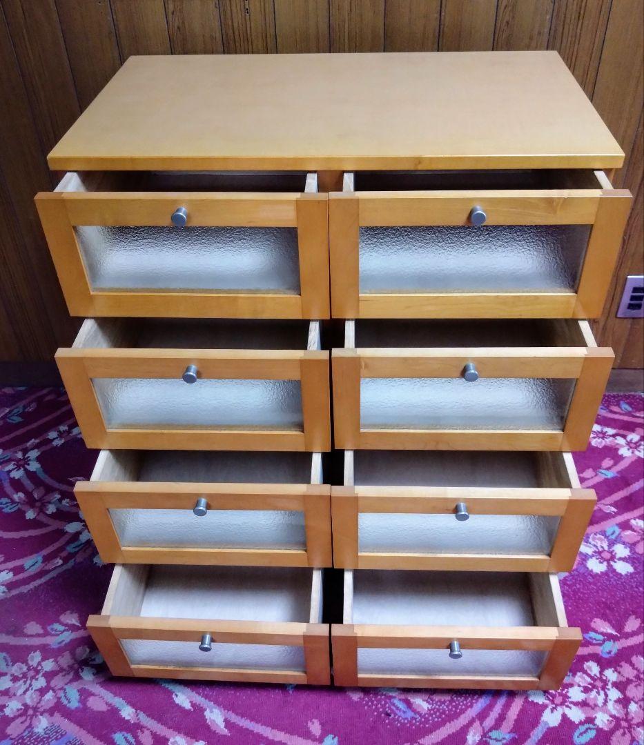 美品 イン・ザ・ルーム 8ドロワーチェスト キャスター付きで移動が楽