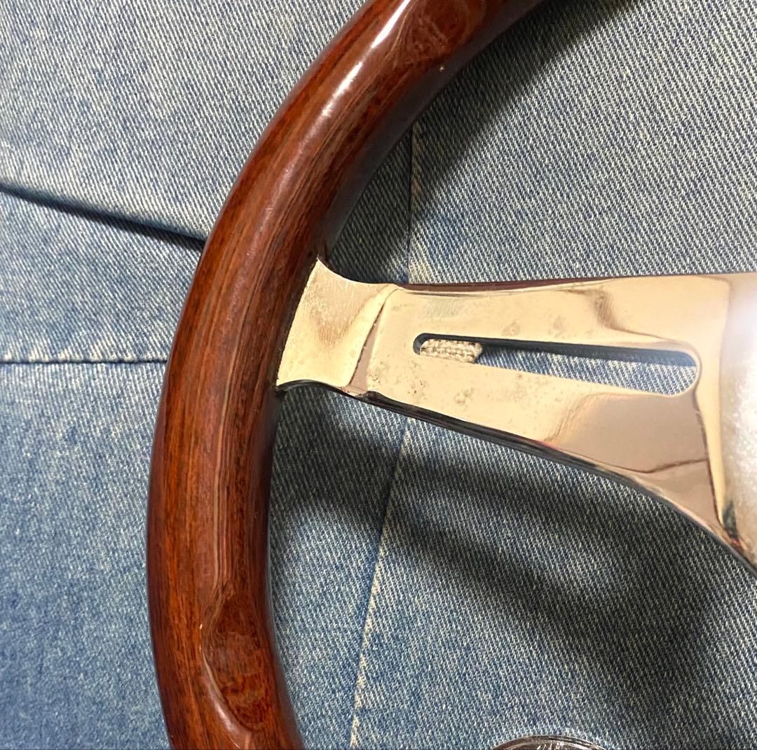 M'sport ウッドステアリング　350mm 即納◎