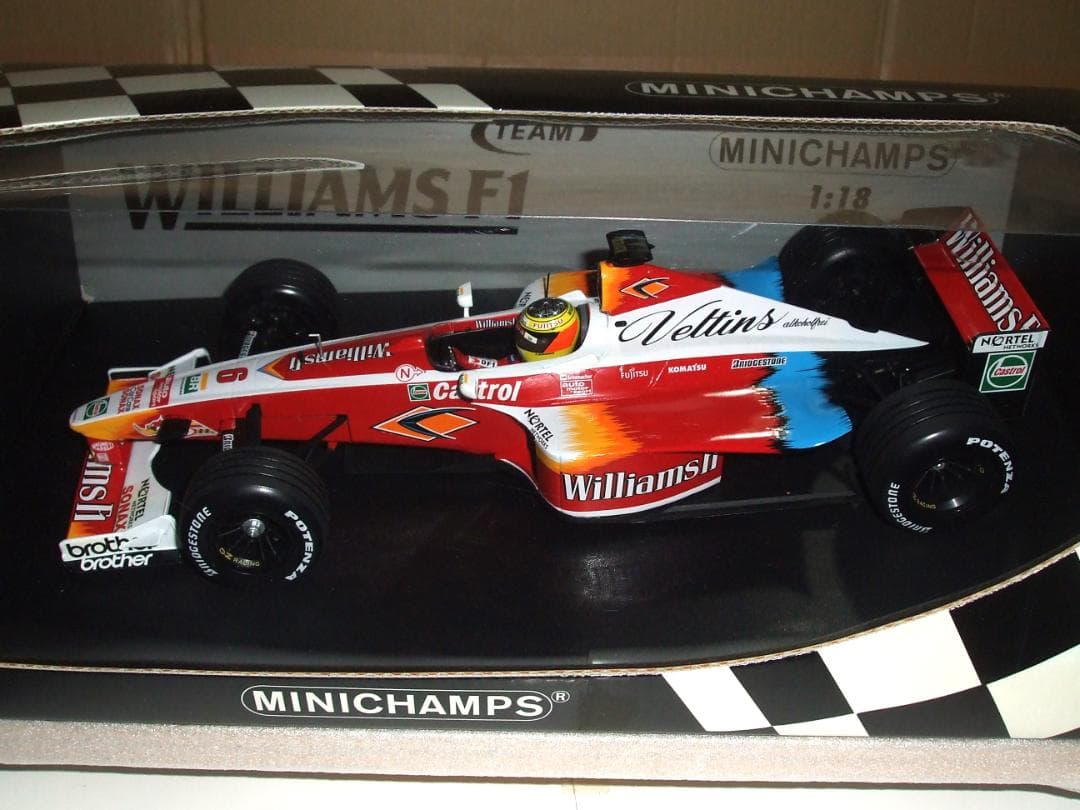 ウィリアムズ FW21 1999 Rシューマッハ #6 ミニチャンプス 1