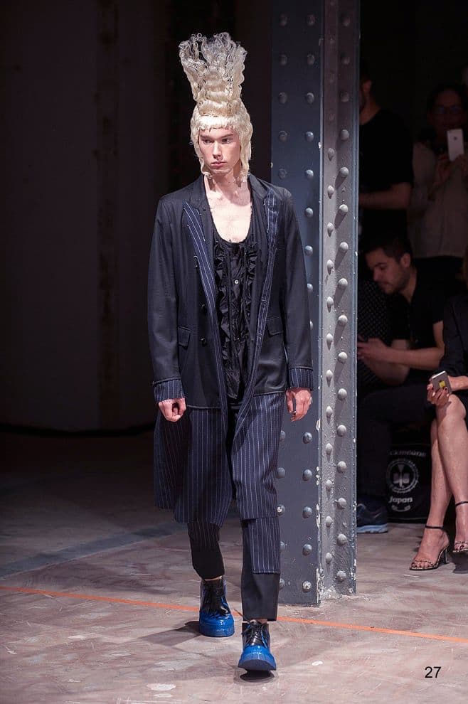 ル*ノ様 17ss the king is naked期 long shirt