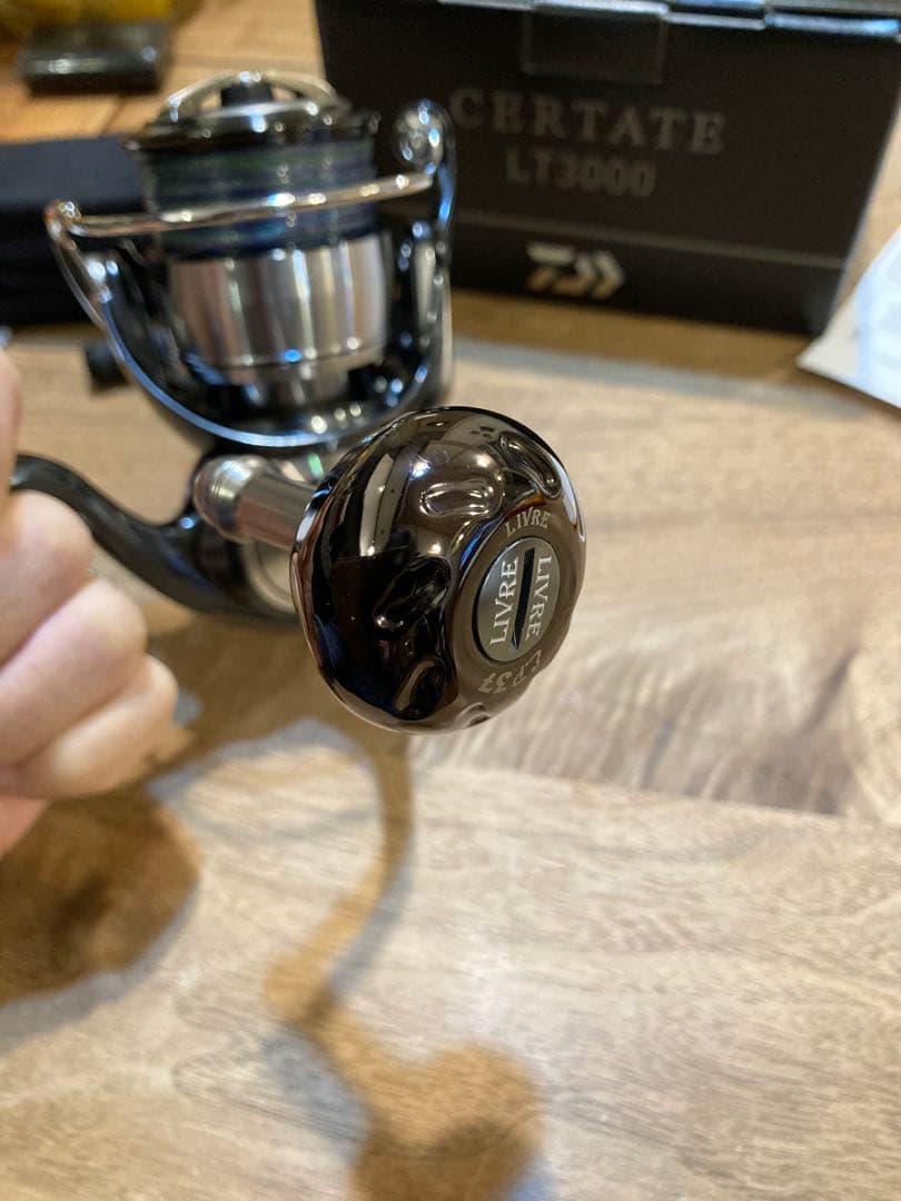 【美品】ダイワ 24セルテートLT3000 フルベアリングカスタム リブレ ノブ