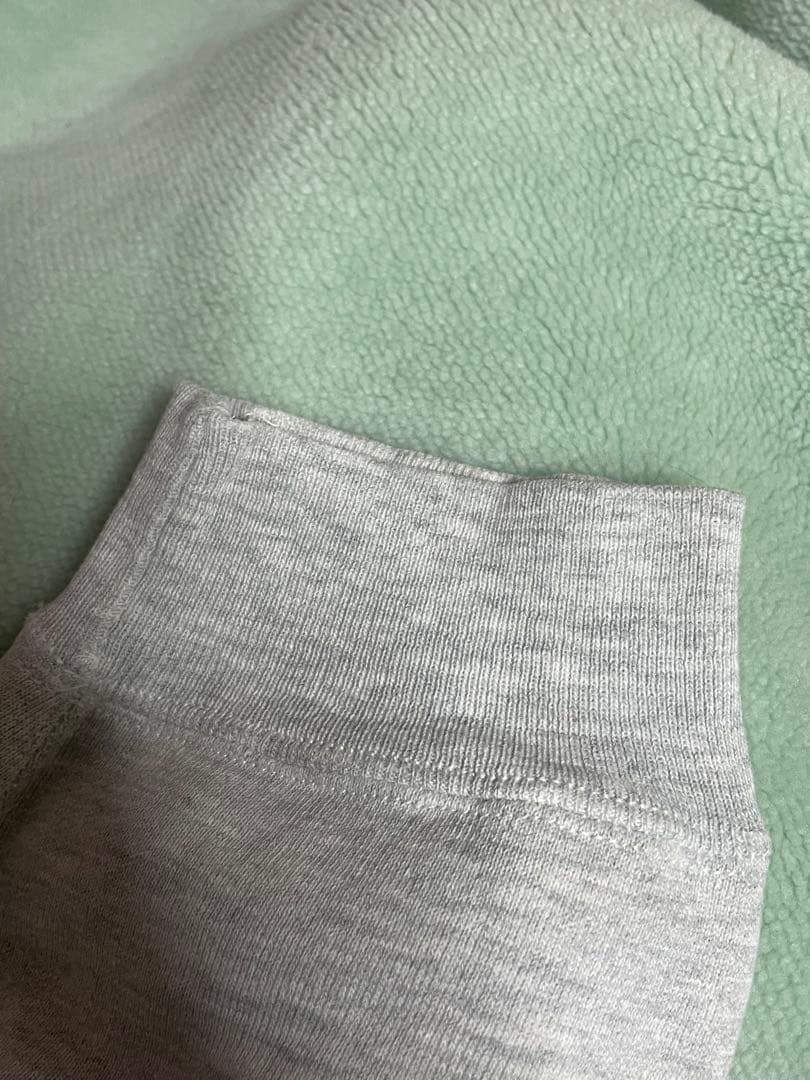 80s Champion リバースウィーブ スナップカーディガン　グレー　XL