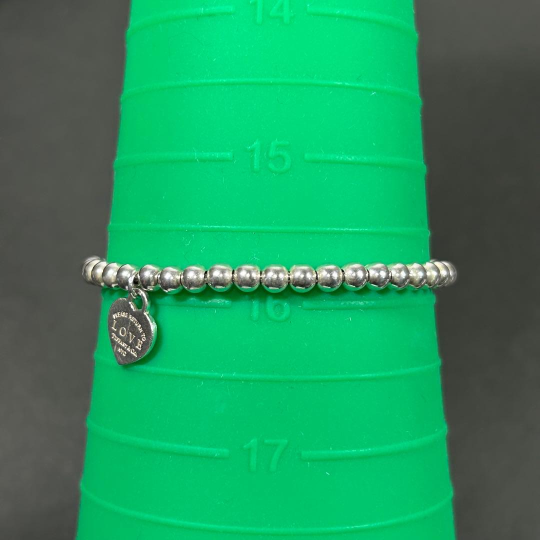 ティファニー ブレスレット リターントゥハート ラブ LOVE ボールチェーン