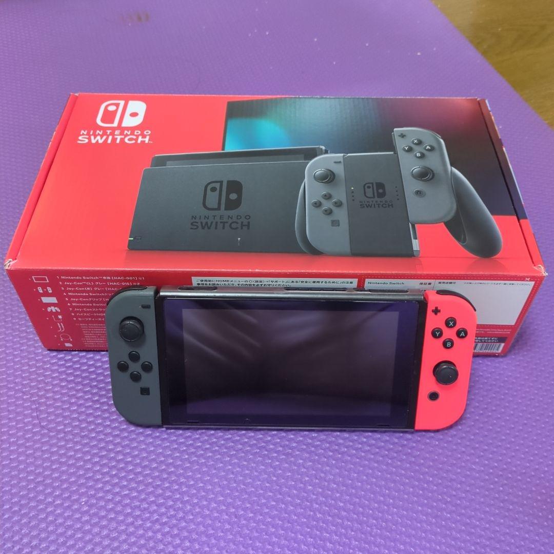 Nintendo Switch グレー/レッド 本体