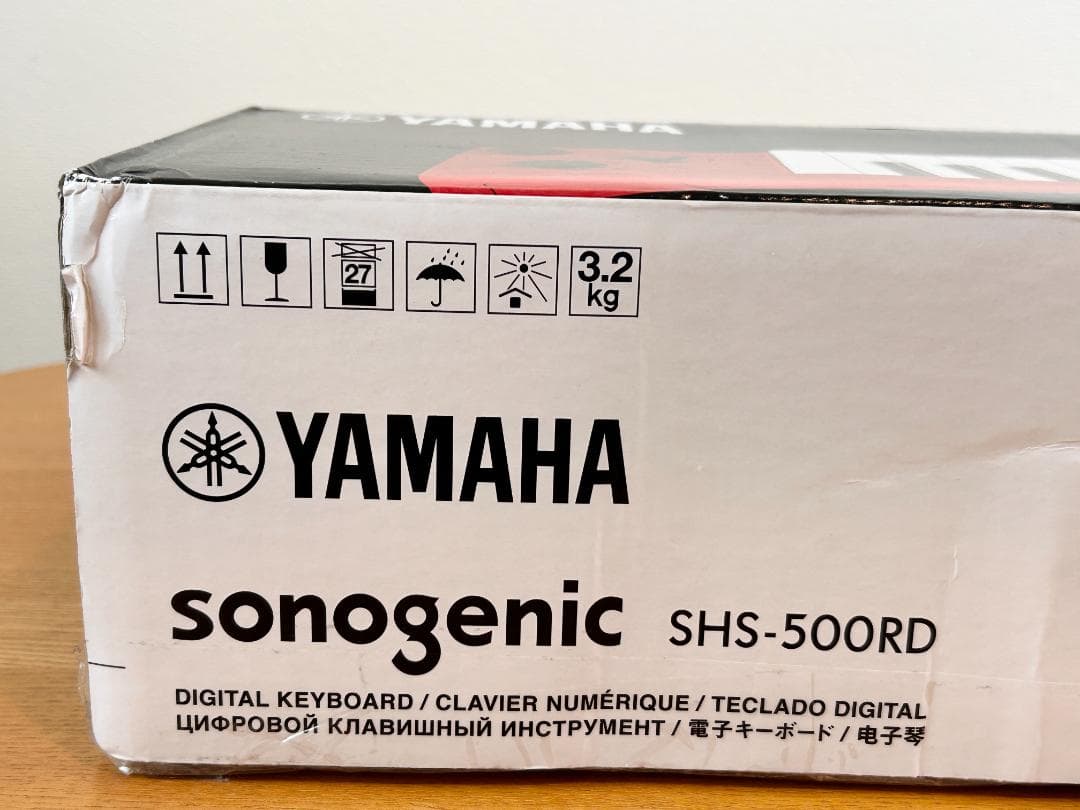 新品未使用 ヤマハ YAMAHA 電子キーボード SHS-500RD
