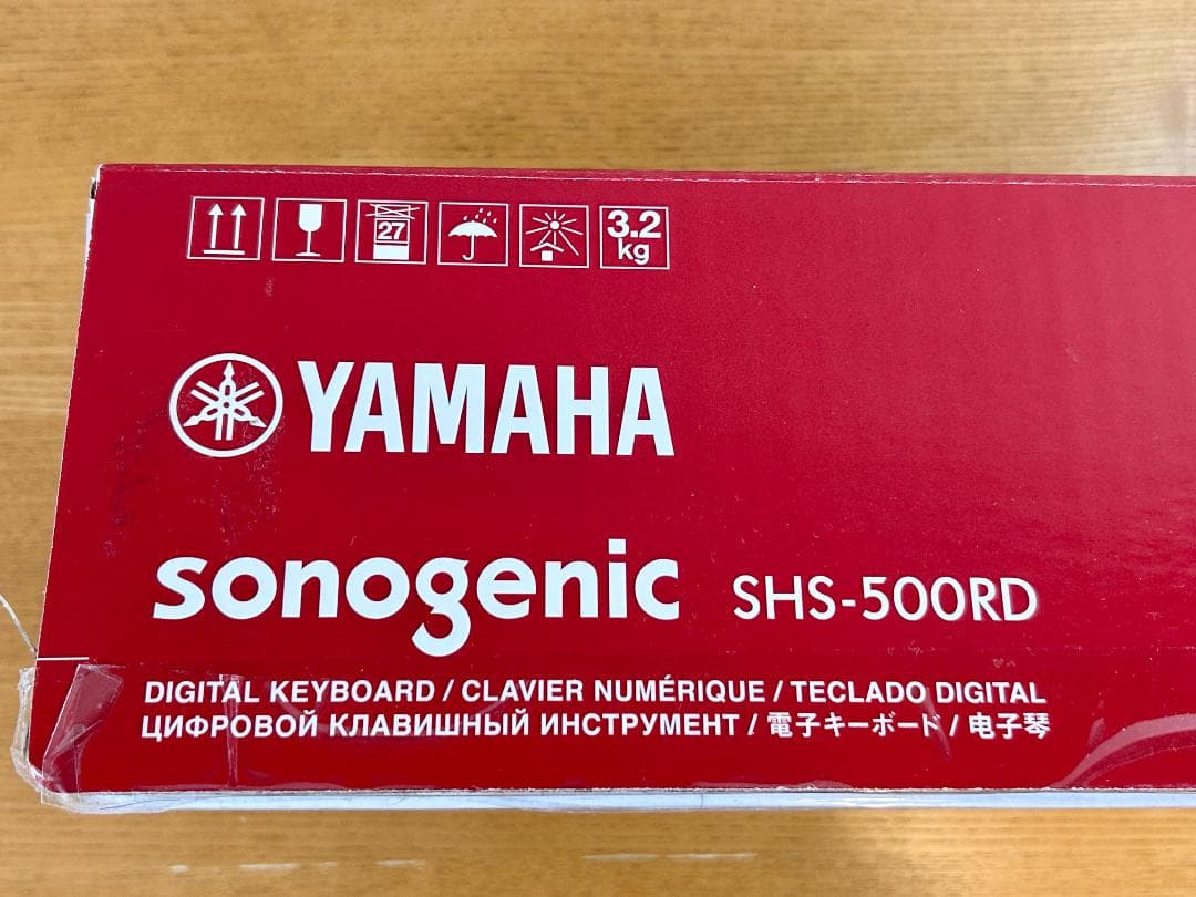 新品未使用 ヤマハ YAMAHA 電子キーボード SHS-500RD