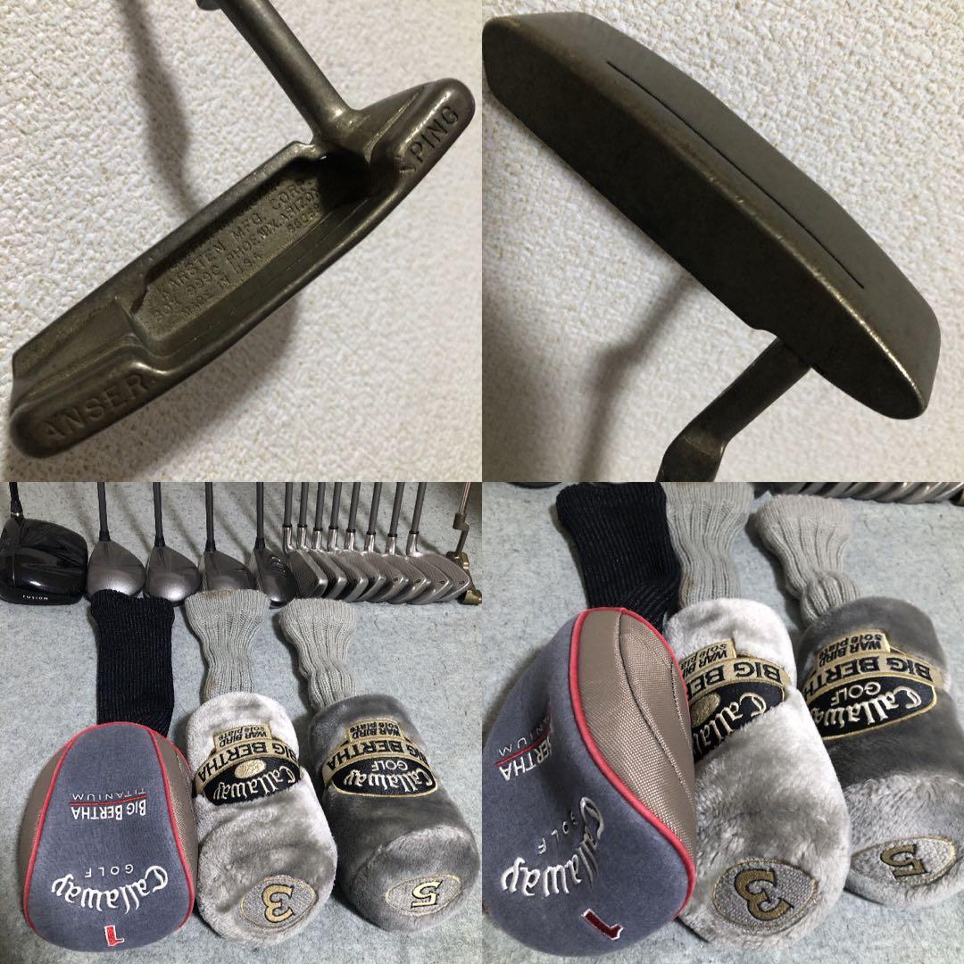 入手困難 レフティ キャロウェイ 豪華14本完璧なセット 初心者でも打ちやすい！