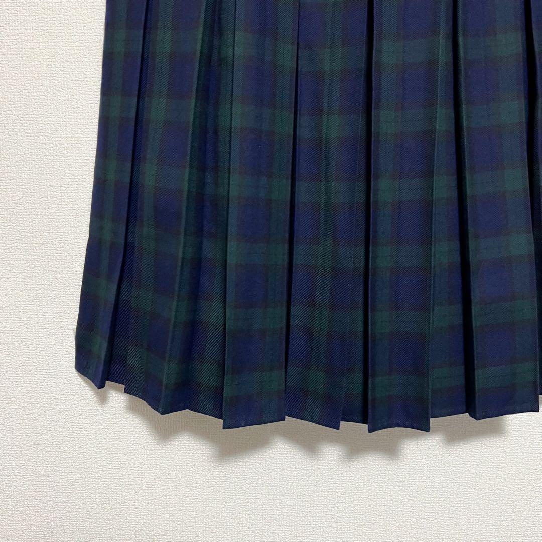 ツルバイマリコオイカワ　チェック　プリーツスカート　Luna ルナ
