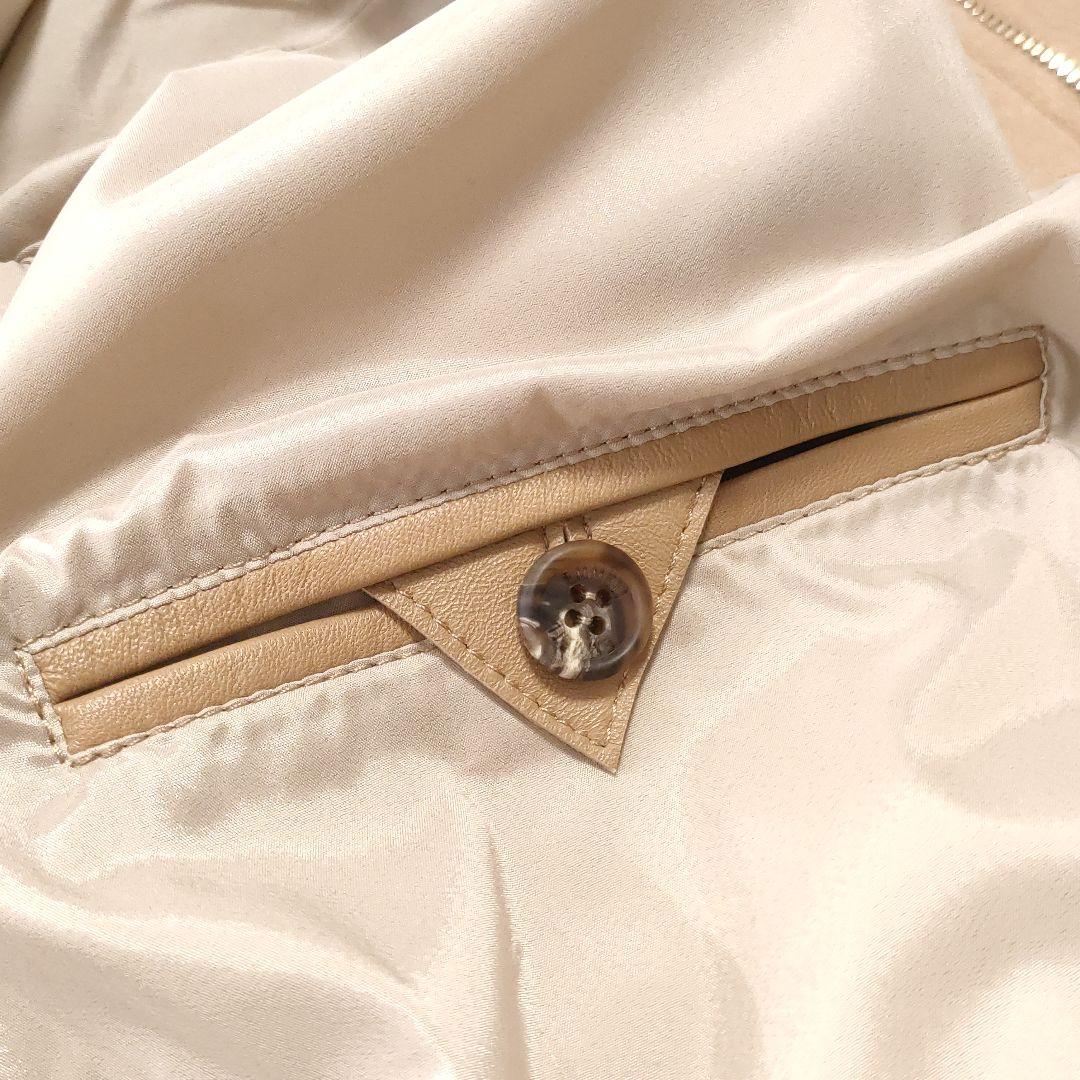 新品✨菅原靴店完全別注　EMMETI NILO　レザー×ウールカシミヤ　キャメル