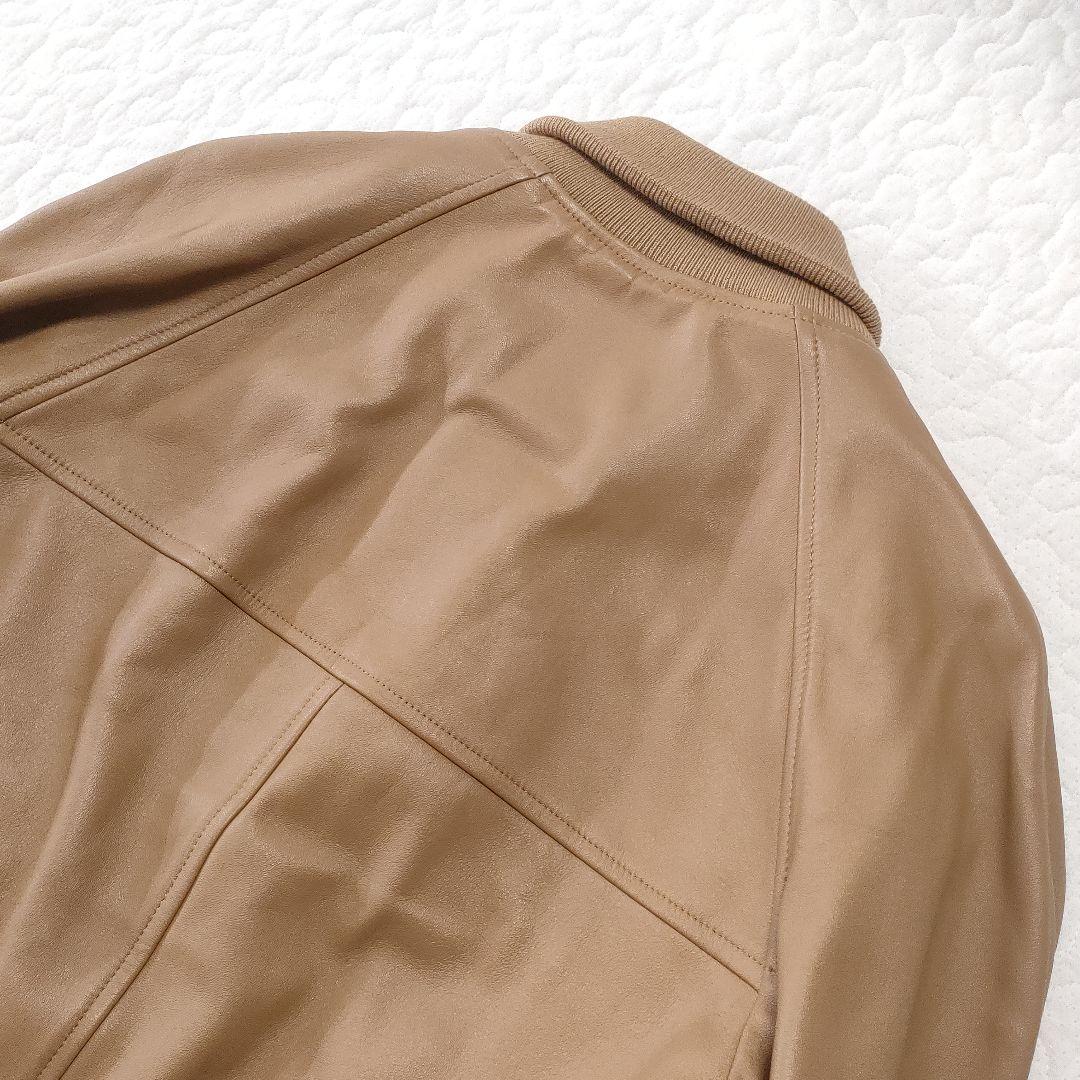 新品✨菅原靴店完全別注　EMMETI NILO　レザー×ウールカシミヤ　キャメル