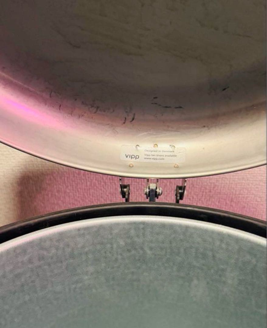 VIPP ヴィップ ペダルビン 30L ゴミ箱 ダストボックス ブラック 高級