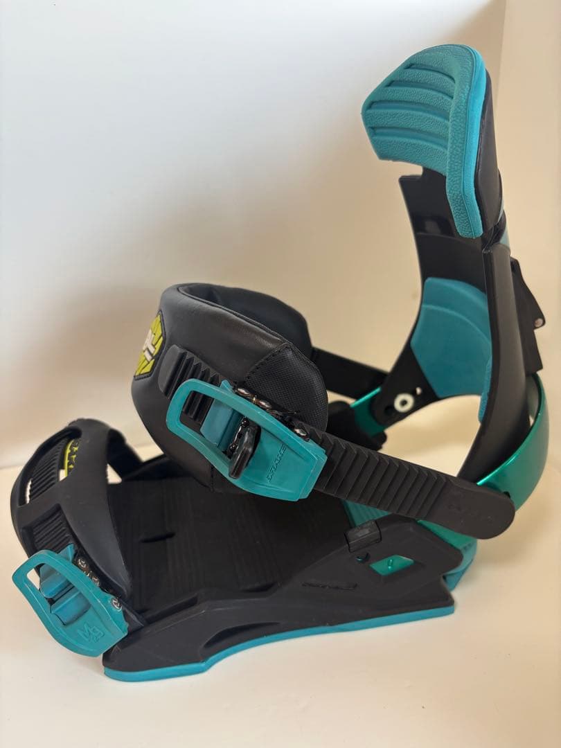 DRAKE ドレイク スノーボードビンディング ブラック/ターコイズ