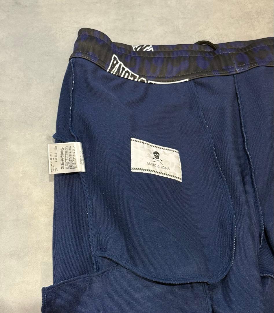 MARK&LONA ★ スウェットパンツ ジョガー 紺 正規品 マーク&ロナ