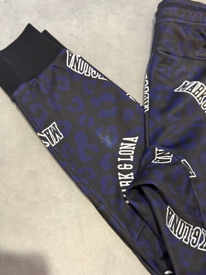 MARK&LONA ★ スウェットパンツ ジョガー 紺 正規品 マーク&ロナ