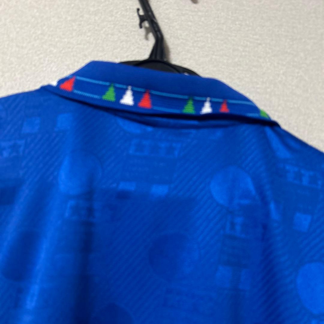 【31-4】1994年　イタリア代表　ユニフォーム　協会ロゴなし　日本製