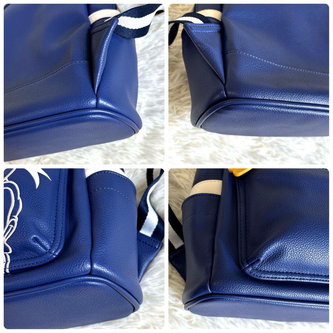 美品✨ドナルドダック 90周年 サマンサタバサ ディズニー バッグ リュック 青