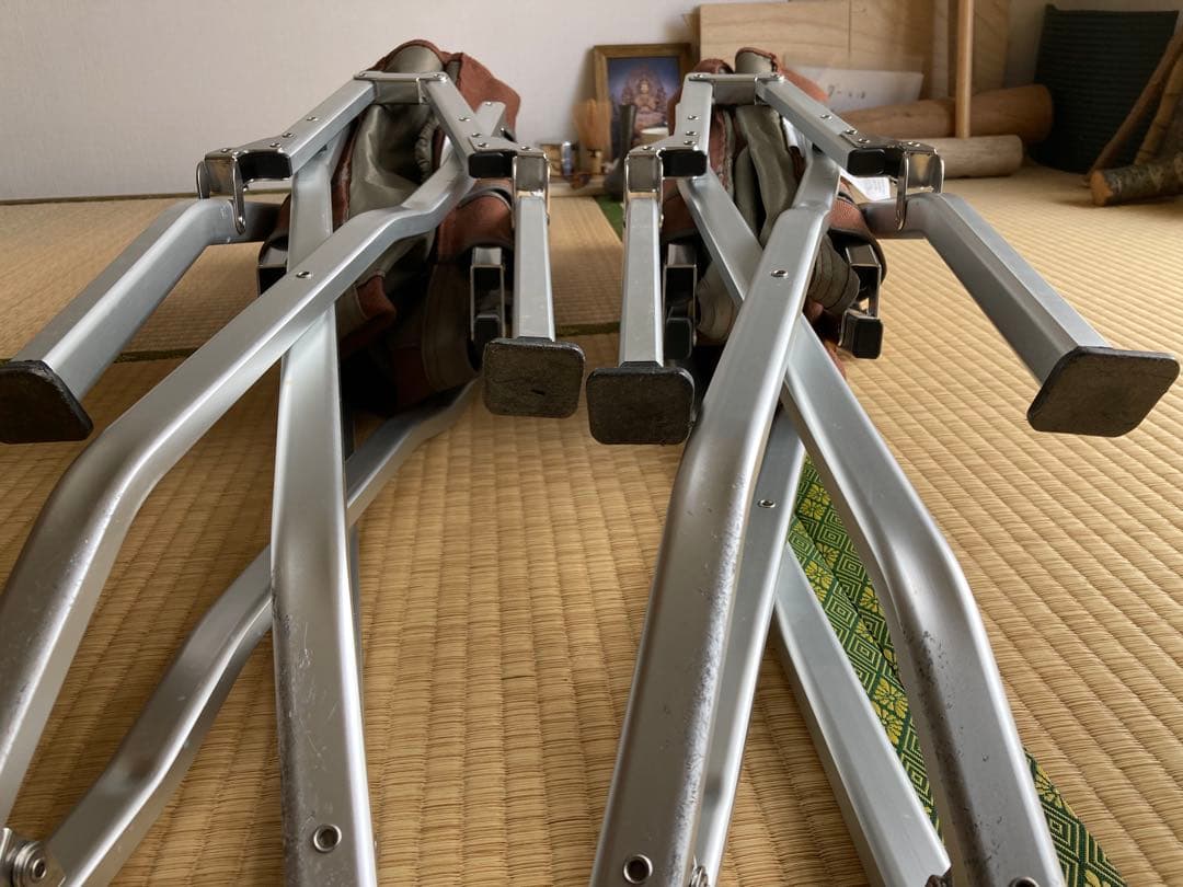  peak ローチェア ブラウン 2脚セット