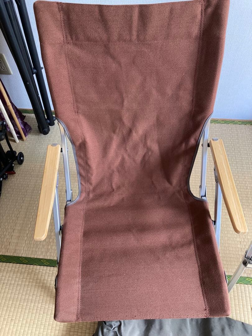  peak ローチェア ブラウン 2脚セット