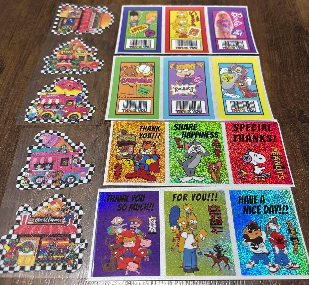 ラスト1点‼️アメキャラ ロールシール180枚&平袋6枚付き - メルカリ