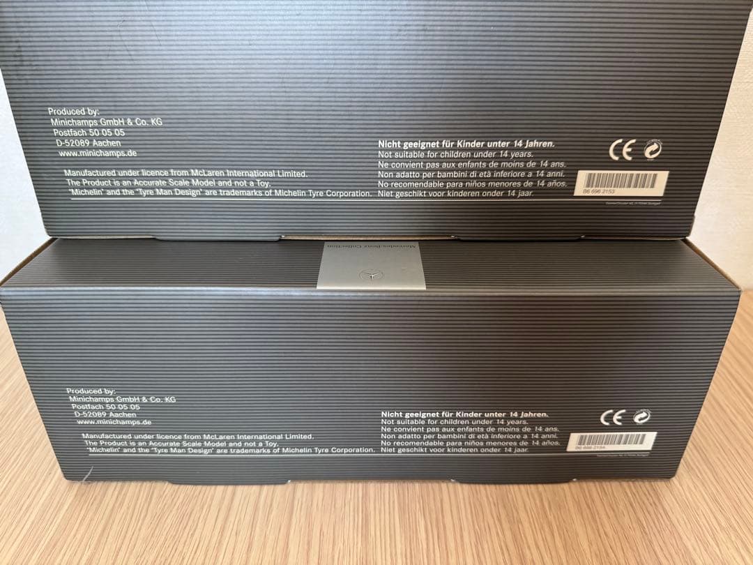 ミニチャンプス 1/18 Kimi(キミ)、David(デイビッド)2点セット