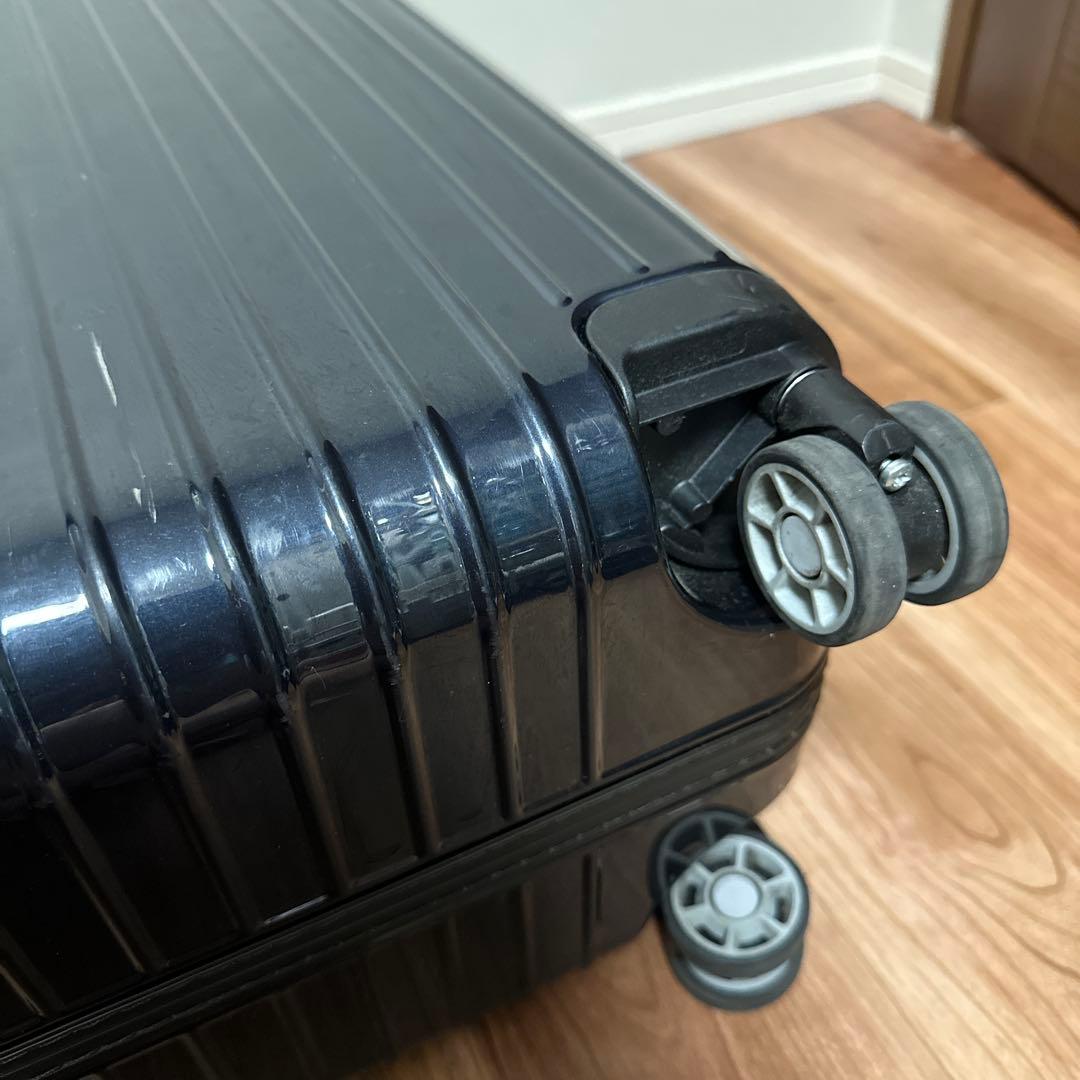 国内正規品 保証書付 リモワ RIMOWA サルサエアー 4輪 65L 紺 林五