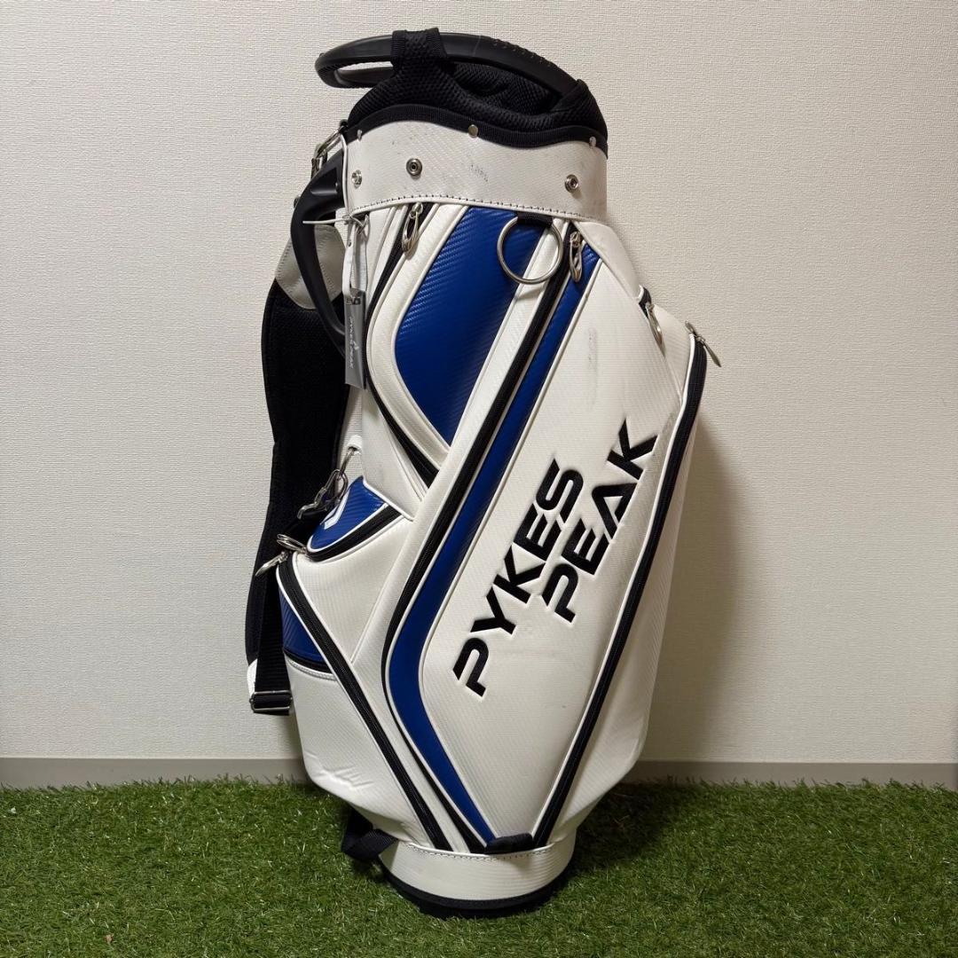 定価¥28,178- PYKES PEAK パイクスピーク キャディバッグ 軽量