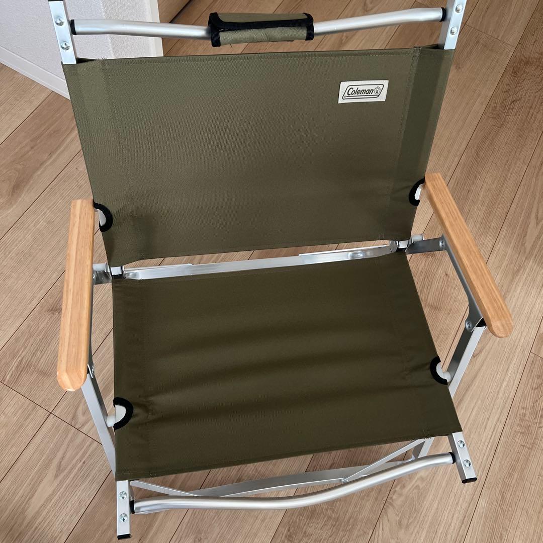 コールマン　コンパクトフォールディングチェア　ローチェア　オリーブ