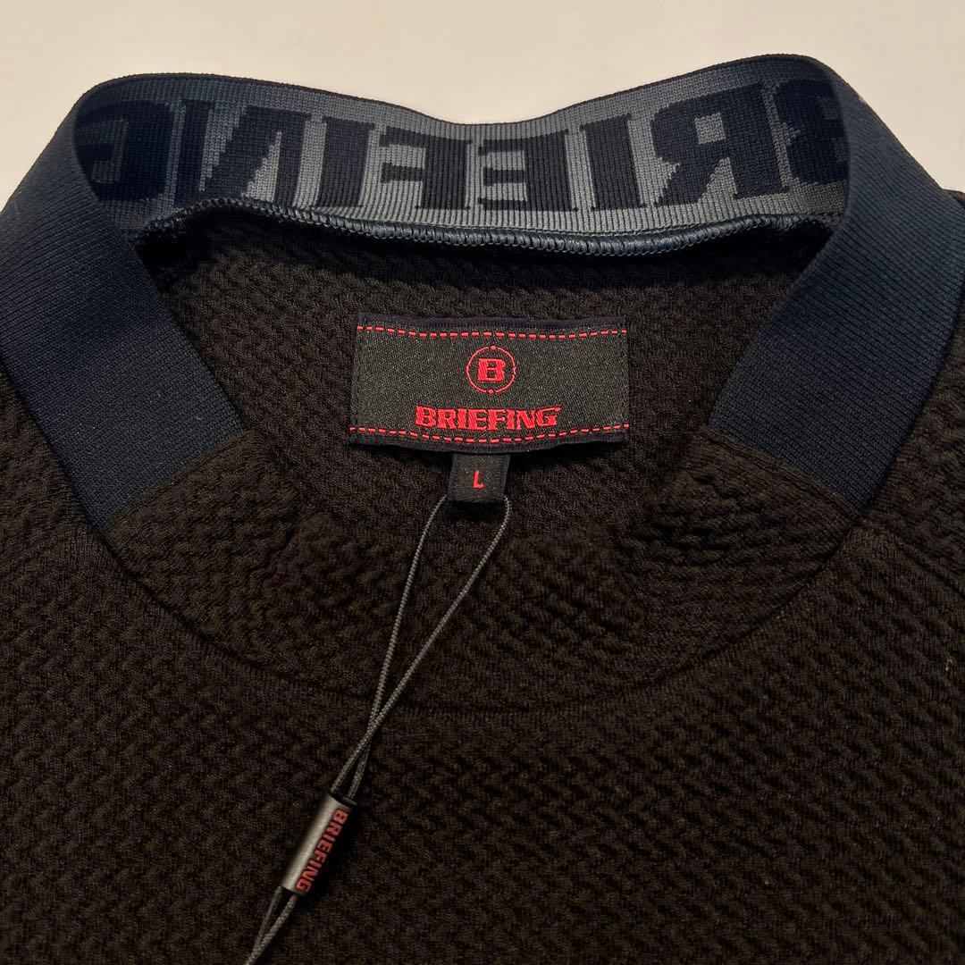 新品　BRIEFING CE THERMAL NECK LOGO ハイネックL