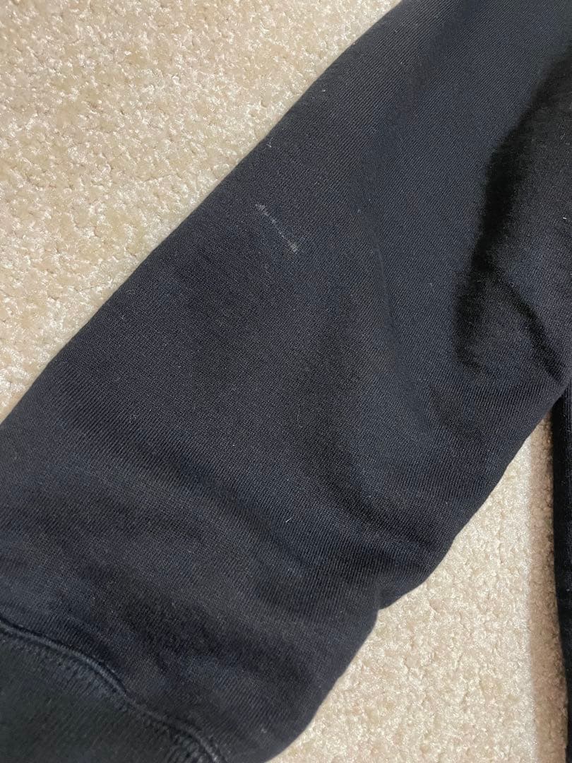 Supreme Piping Crewneck Sサイズ　黒　ボックスロゴ