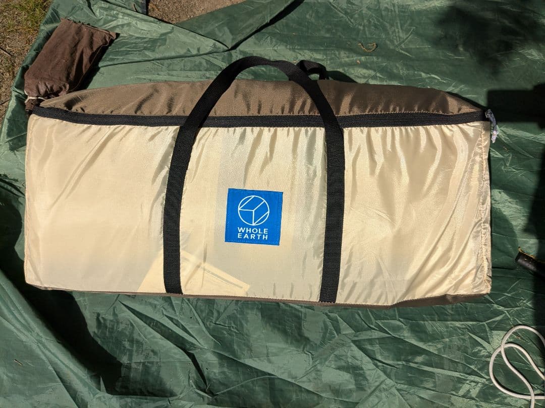 【美品】WHOLE EARTH　アースデュラWルーム＋　2ルームテント