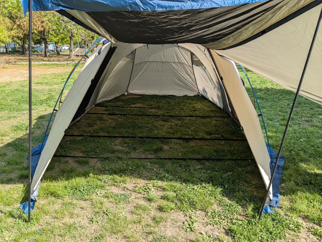 【美品】WHOLE EARTH　アースデュラWルーム＋　2ルームテント