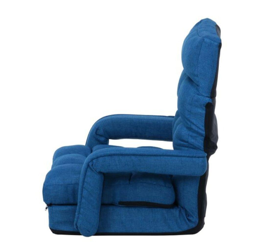 値下げ！！【新品】不二貿易 4WAY座椅子４２段階機能 0212 ネイビー