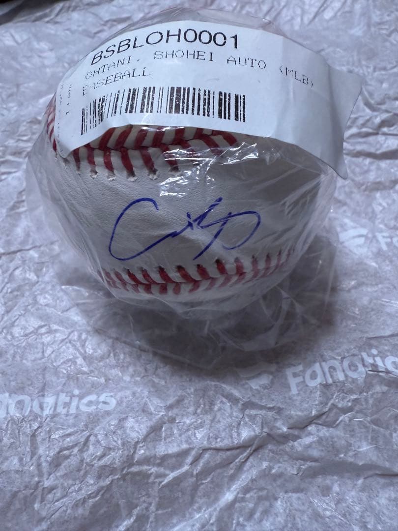 b*5様 限定50個！大谷翔平選手2022年MLB投打規定達成記念、直筆サインボ