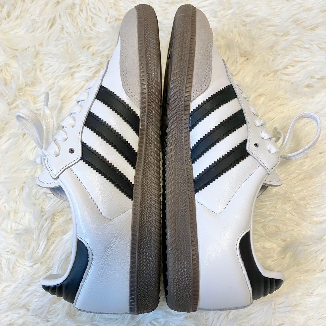 【ほぼ未使用】adidas SAMBA OG サンバ ホワイト 24.5cm