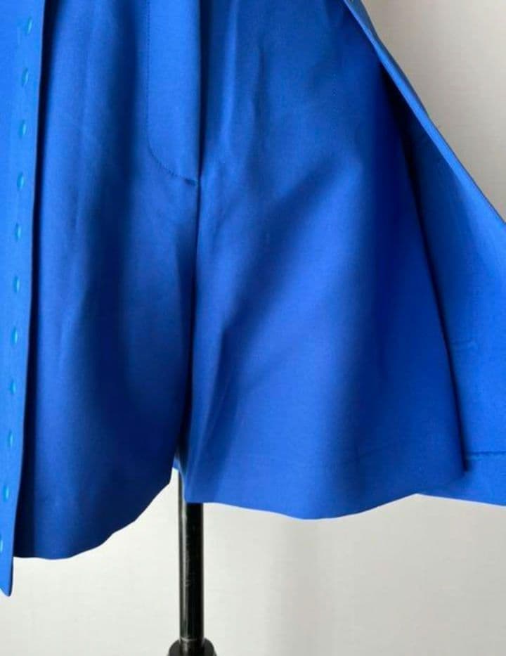 アルチビオ　ロイヤルブルー　キュロットスカート