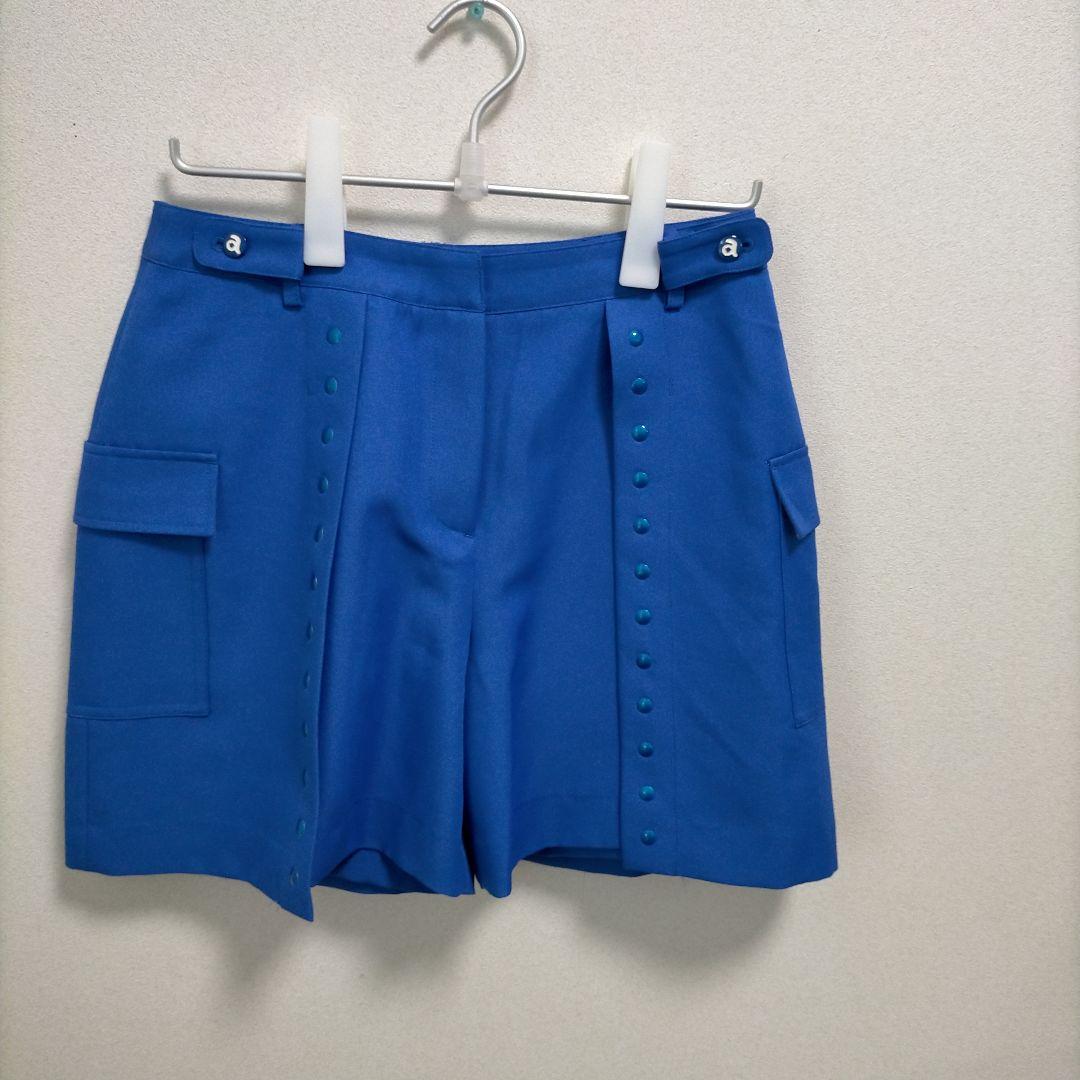 アルチビオ　ロイヤルブルー　キュロットスカート